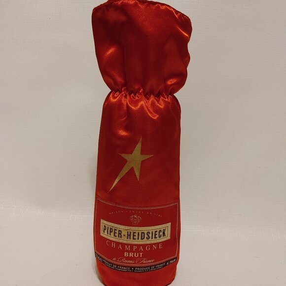 Piper - Heidsieck Champagne Brut Bottle Cooler/Presentation Bag Red Reims France - Picture 1 of 7